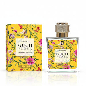 Yamu Perfume Inspired by Gucii Flora Gorgeous Orchid - Exquisite Yellow Floral Eau De Parfum (50ml)