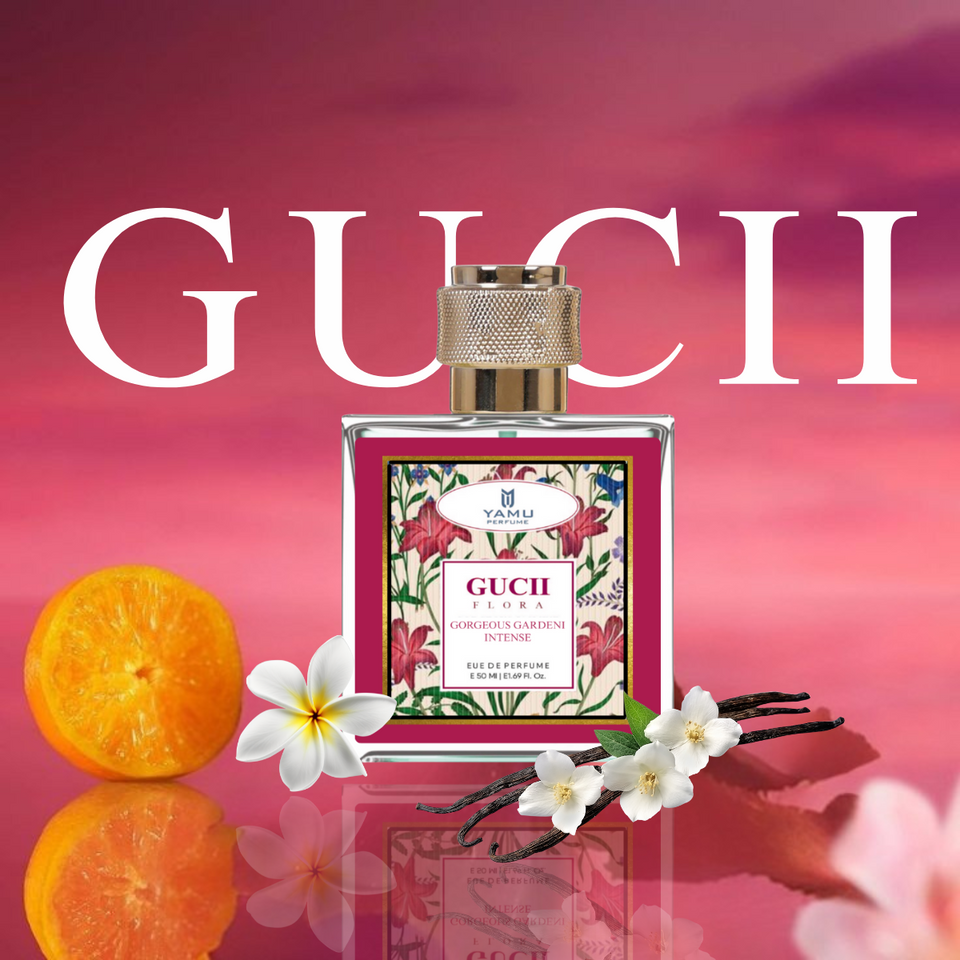 Yamu Perfume Inspired by Gucii Flora Gorgeous Gardenia INTENSE - Rich, Deep Floral Eau De Parfum (50ml)