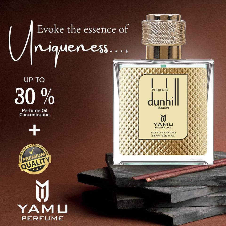 Yamu Dunhill-Inspired Gold Edition Eau De Parfum: The Golden Elixir