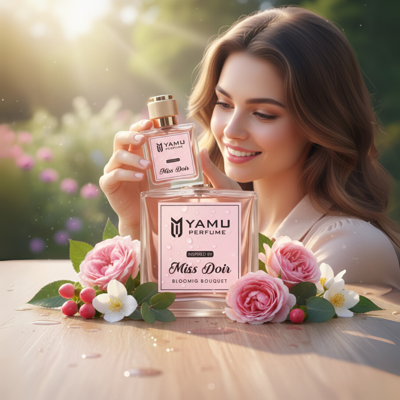 Yamu Perfume Miss Dior Inspired Blooming Bouquet Long-Lasting Freshness 50ML