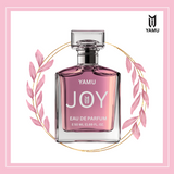 Yamu JOY Perfume luxurious, luminous floral fragrance that captures the warmth of a sun-drenched garden and the radiant confidence of a woman