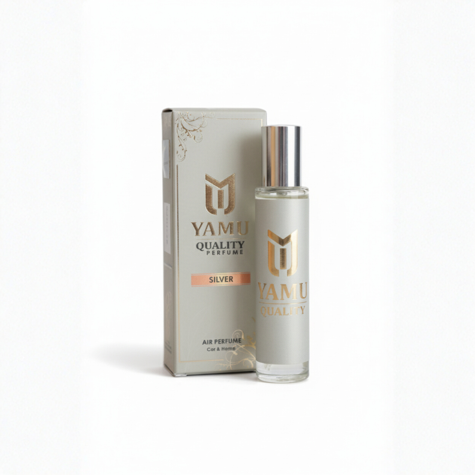 YAMU Quality Perfume - Silver (Air Perfume for Car & Home) 30ML