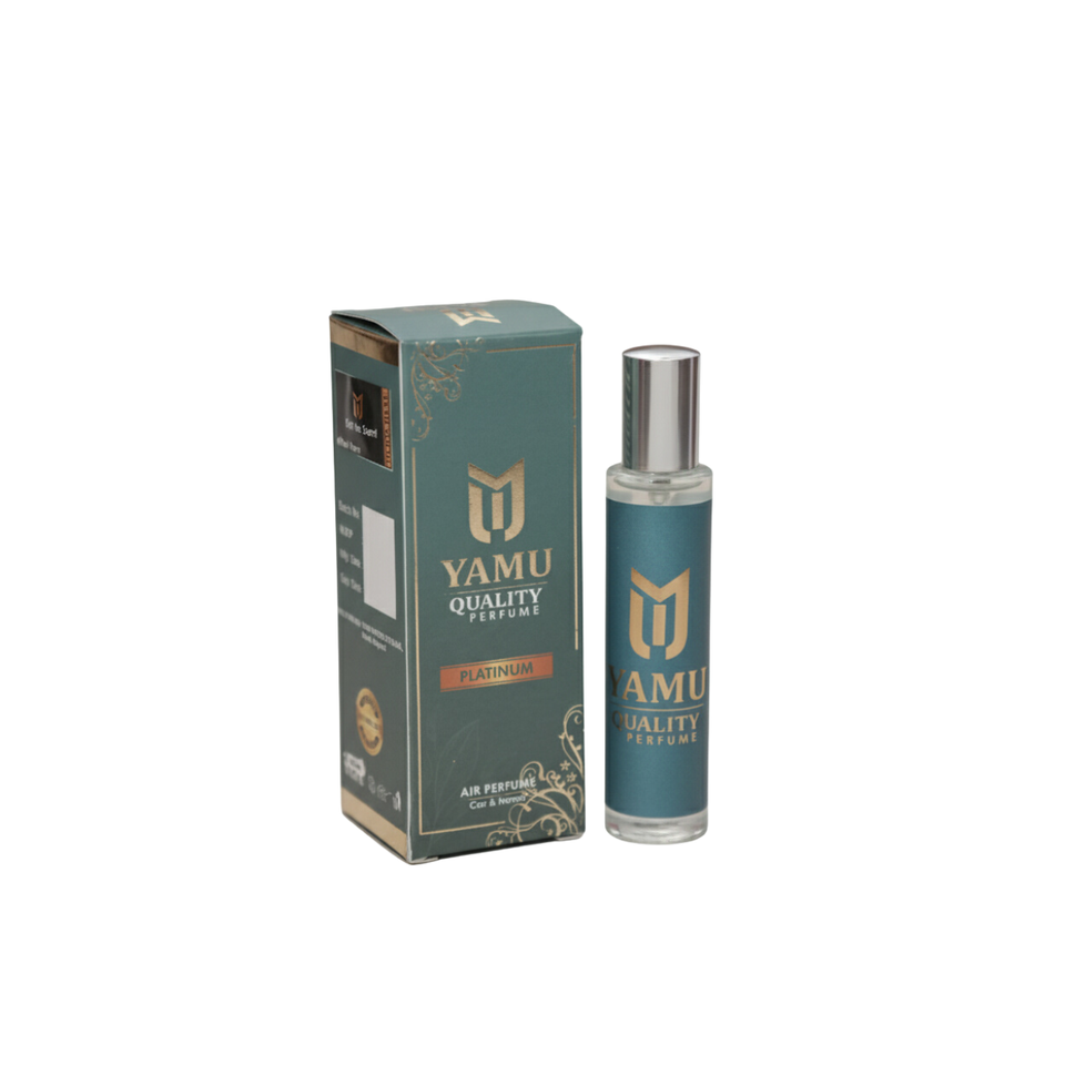 YAMU Quality Perfume - PLATINUM | Premium Air Freshener for Car & Home 30ML
