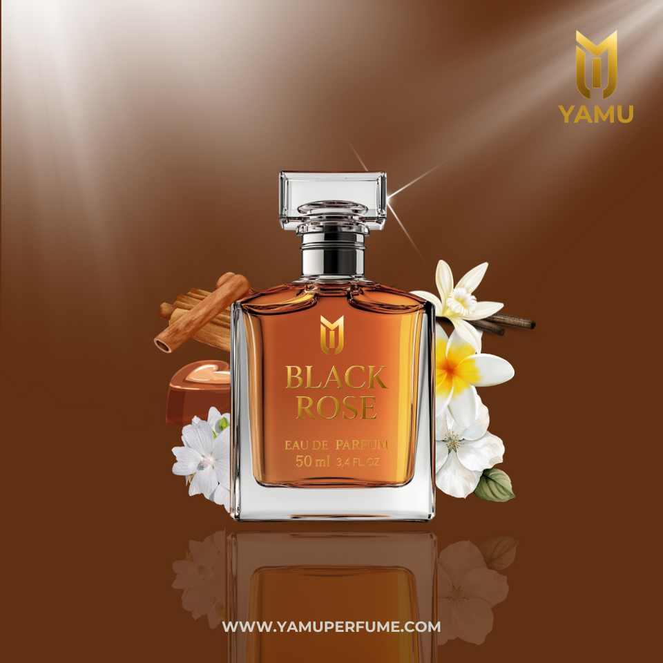 YAMU Black Rose perfume Men & Women 50ML luxurious, Long-Lasting, Floral & Woody