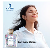 Yamu Perfume Inspired by Gucii Flora Gorgeous Magnolia - Delicate & Vibrant Eau De Parfum (50ml)