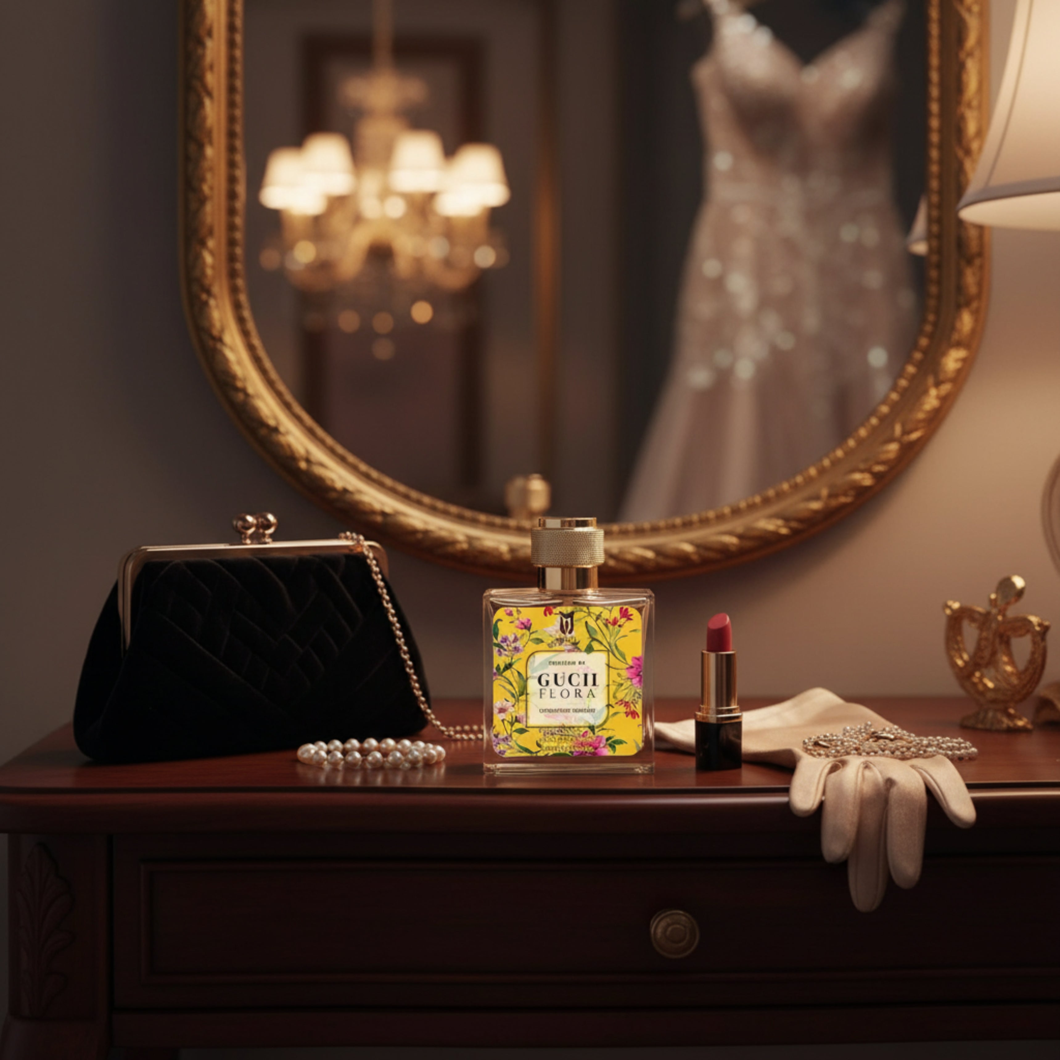 Yamu Perfume Inspired by Gucii Flora Gorgeous Orchid - Exquisite Yellow Floral Eau De Parfum (50ml)