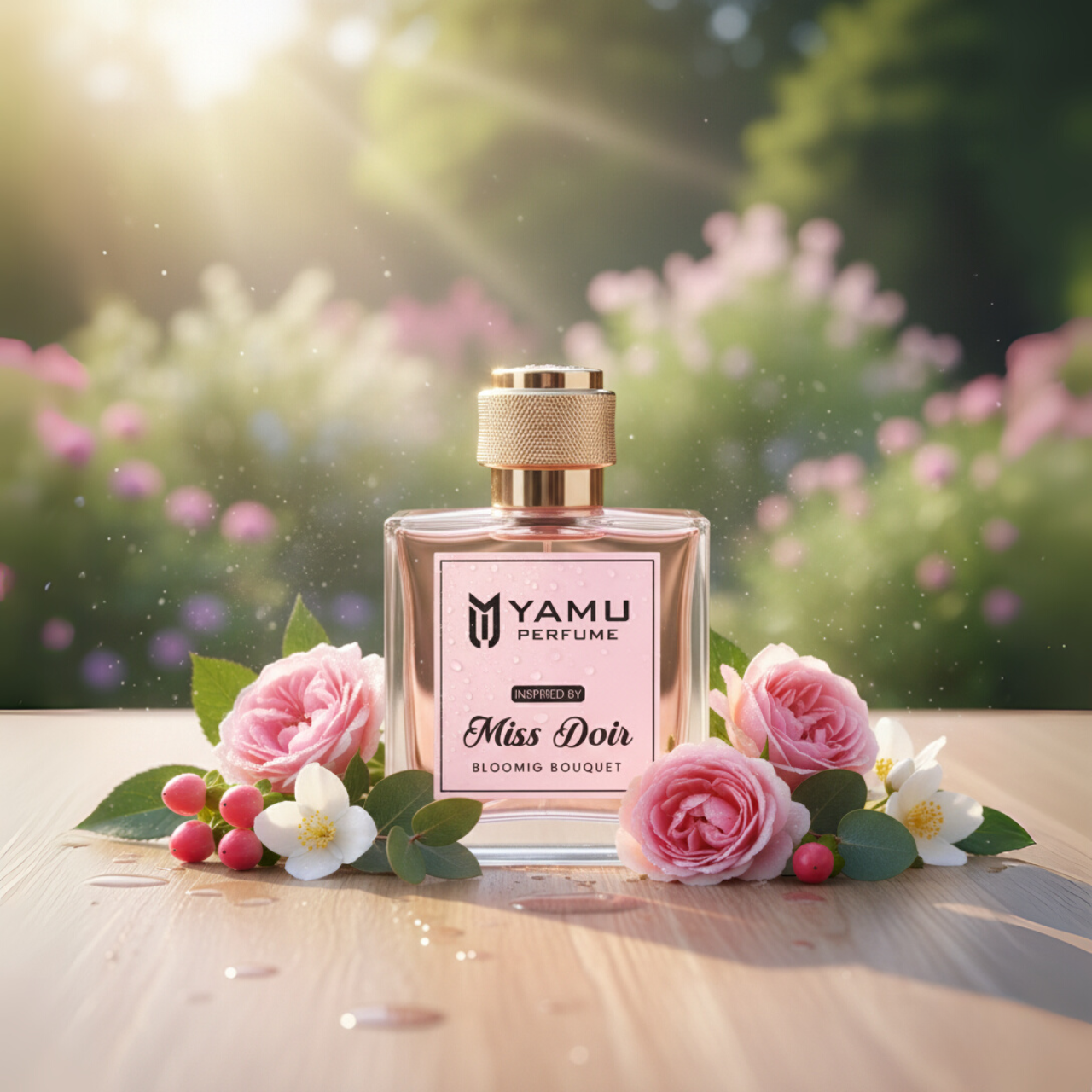 Yamu Perfume Miss Dior Inspired Blooming Bouquet Long-Lasting Freshness 50ML