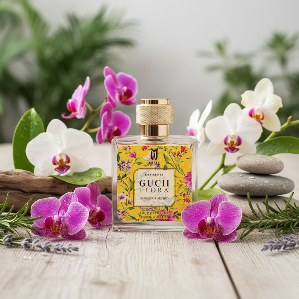 Yamu Perfume Inspired by Gucii Flora Gorgeous Orchid - Exquisite Yellow Floral Eau De Parfum (50ml)