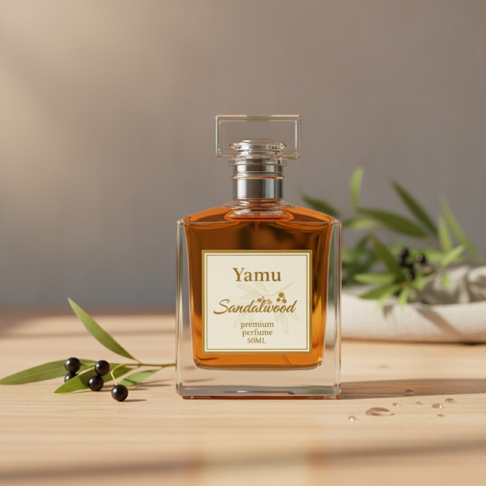 Yamu Sandalwood Men & Women 50ML Rich, creamy, warm, and deeply woody Sandalwood
