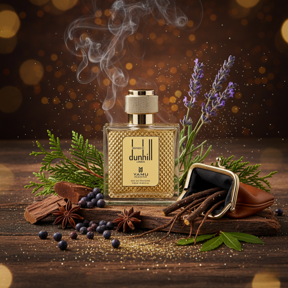 Yamu Dunhill-Inspired Gold Edition Eau De Parfum: The Golden Elixir