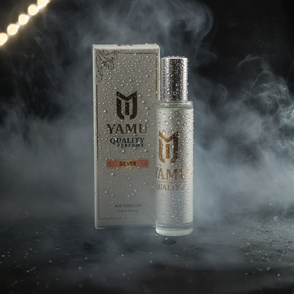 YAMU Quality Perfume - Silver (Air Perfume for Car & Home) 30ML