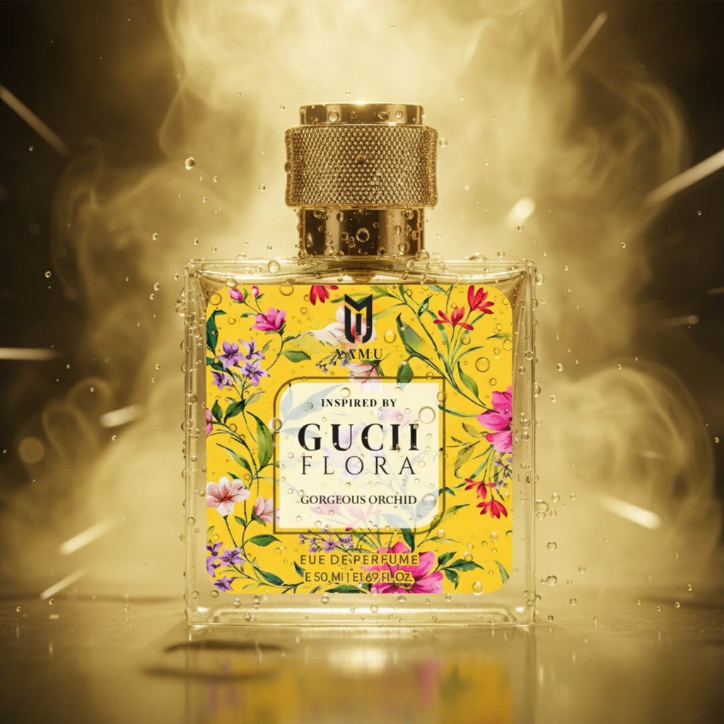 Yamu Perfume Inspired by Gucii Flora Gorgeous Orchid - Exquisite Yellow Floral Eau De Parfum (50ml)