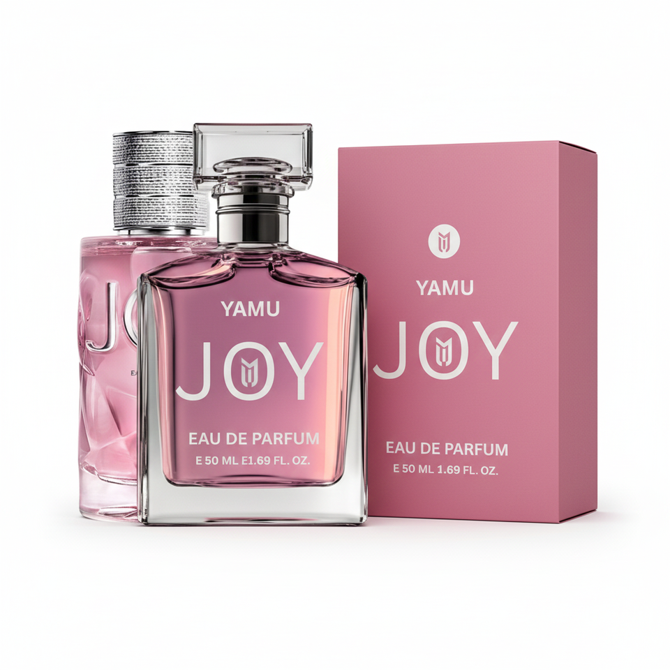 Yamu JOY Perfume luxurious, luminous floral fragrance that captures the warmth of a sun-drenched garden and the radiant confidence of a woman