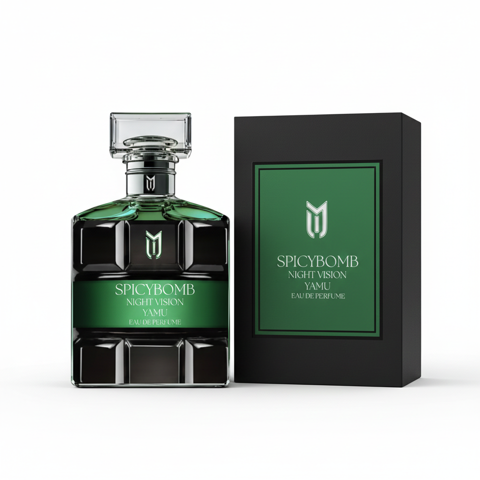 Yamu Spicybomb Night Vision Eau De Perfume Men & Women 50ML Oriental Spicy, Aromatic Fougère