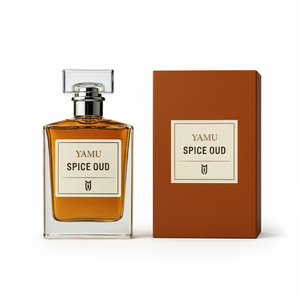 YAMU SPICE OUD EAU DE PARFUM 50ML MEN & WOMEN CARDAMOM, AGARWOOD, ROSE, AMBER, VANILLA