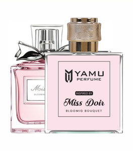 Yamu Perfume Miss Dior Inspired Blooming Bouquet Long-Lasting Freshness 50ML